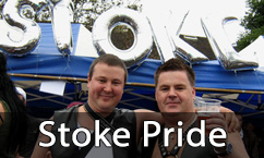Stoke Pride Flags